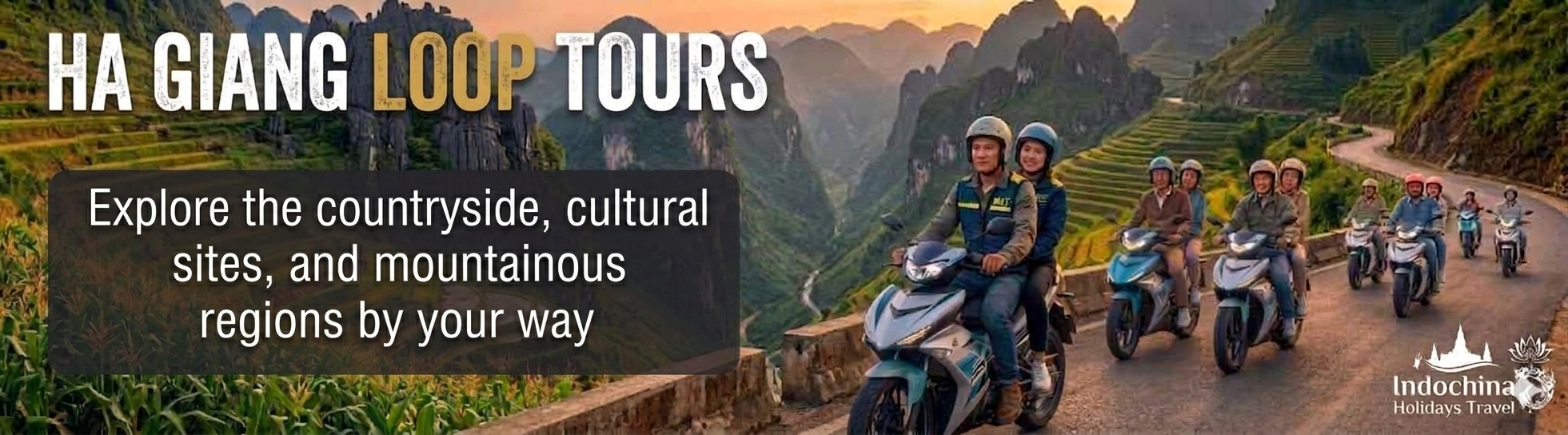 24 Days Indochina Easy Rider Tour