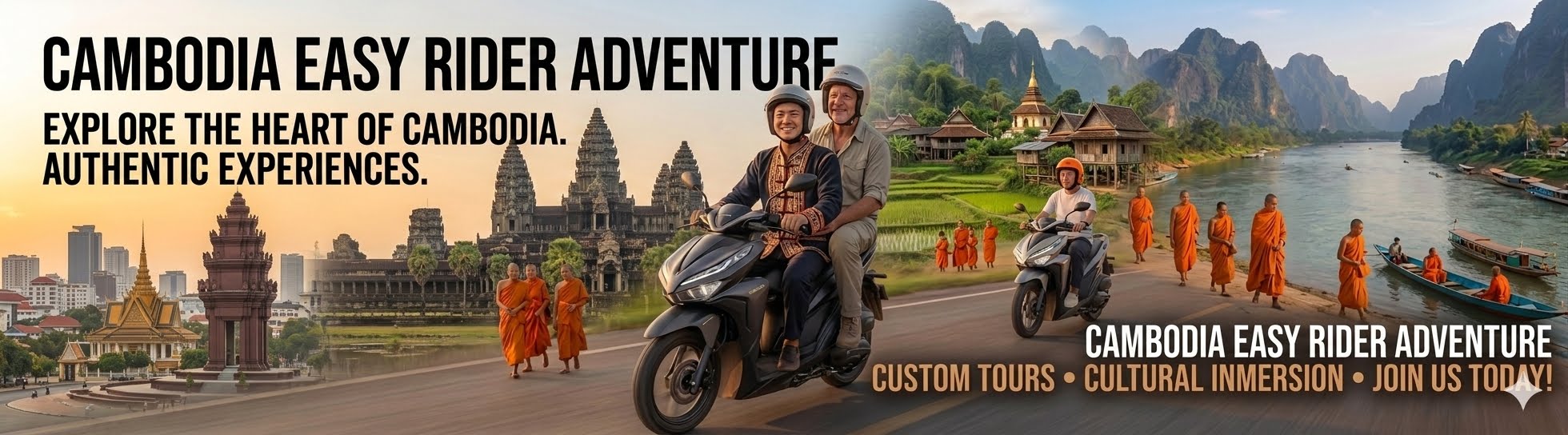 9 Days Siem Reap To Pakse and Hoian